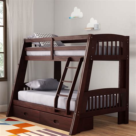 full wood loft bed|solid wood twin loft bed.